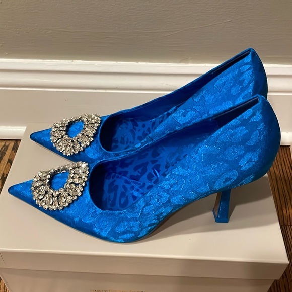 ZARA blue heels NWT - Picture 2 of 6